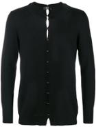 Yang Li Hoop Fastened Cardigan - Black
