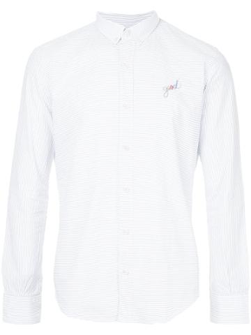 The Goodpeople Horizontal Striped Shirt - White