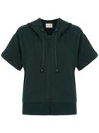 Andrea Bogosian Hooded Top - Green