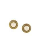 Faux Pearl Clip-on Earrings, Women's, Nude/neutrals, Chanel Vintage