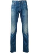 Denham Razor 1970's Jeans, Men's, Size: 32/32, Blue, Cotton/spandex/elastane/polyester