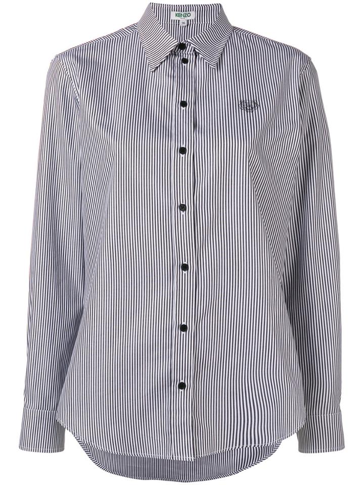 Kenzo Striped Shirt - Black