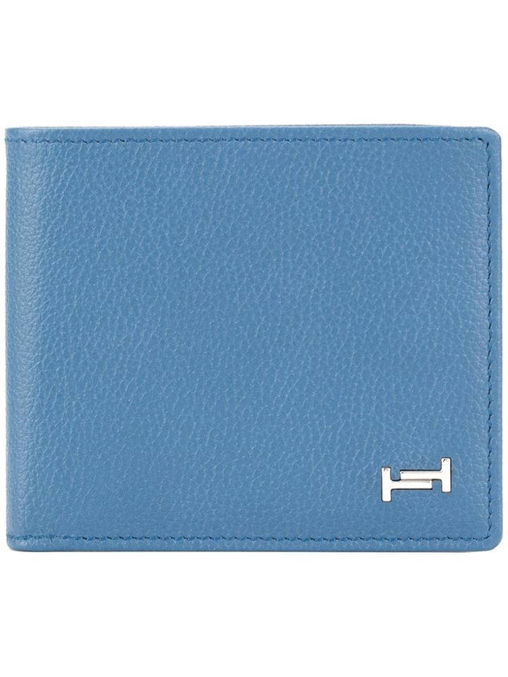 Tod's Classic Bifold Wallet - Blue