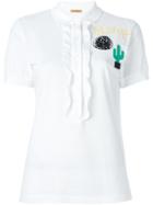 Peter Jensen 'cactus' Polo Shirt - White
