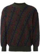 Issey Miyake Vintage Crew Neck Jumper, Men's, Size: Medium, Green