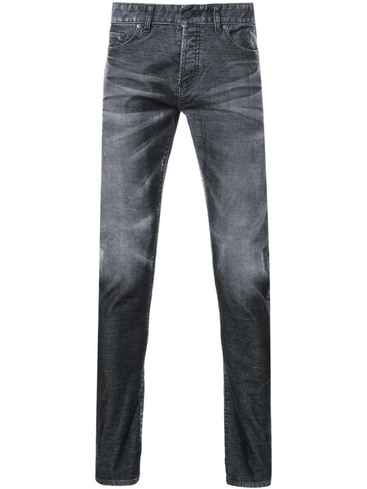 Hl Heddie Lovu Washed Skinny Jeans, Men's, Size: 31, Grey, Cotton/polyester/polyurethane