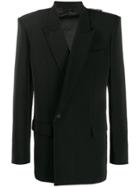 Balenciaga '80s Structured Shoulder Jacket - Neutrals