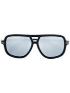 Alexander Mcqueen Eyewea Thick Frame Sunglasses - Black