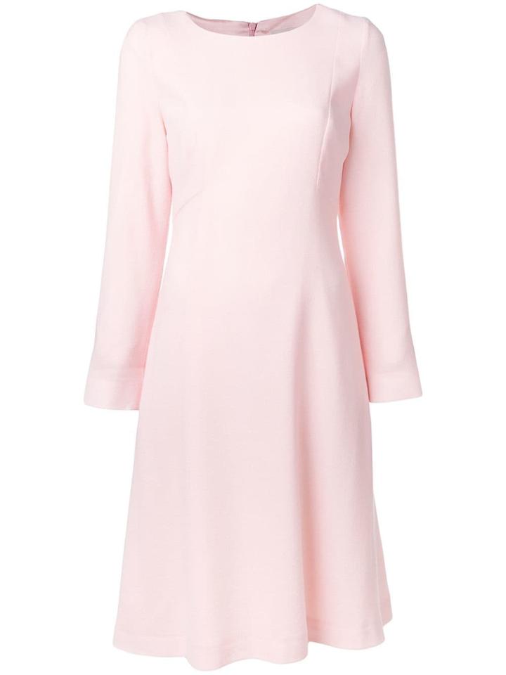 Goat Helena Flared Midi Dress - Pink