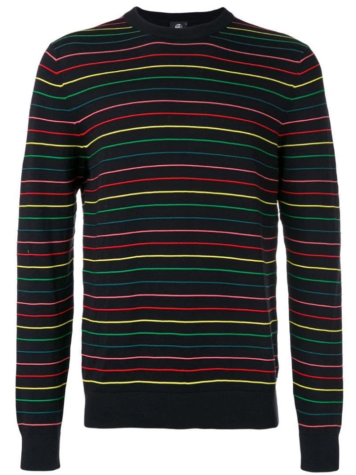 Ps Paul Smith Striped Jumper - Black