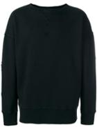 Faith Connexion Raglan Sweatshirt, Men's, Size: Large, Black, Cotton
