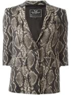 Unconditional Snakeskin Effect Jacket