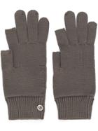 Rick Owens Knitted Gloves - Grey