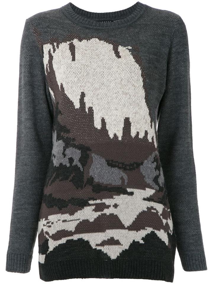 Alcaçuz Jardine Knitted Top - Grey