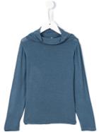 Opililai Roll Cowl Neck Jumper, Girl's, Size: 12 Yrs, Blue
