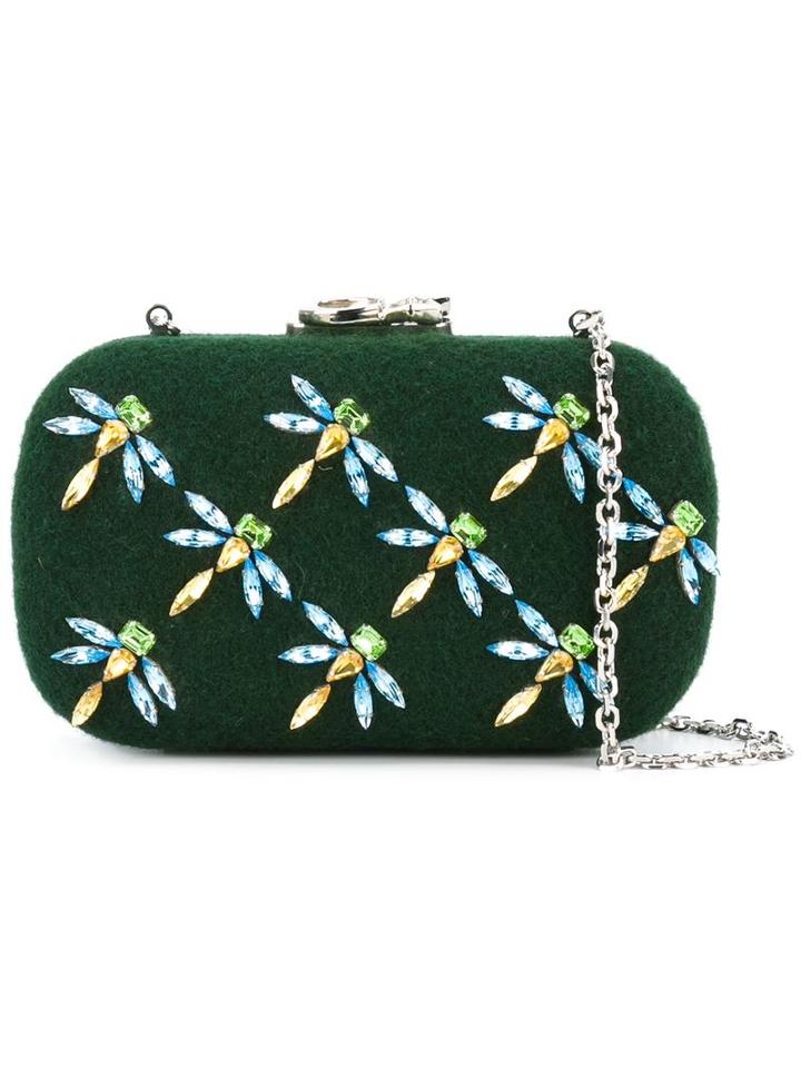 Corto Moltedo 'susan C Star' Clutch, Women's, Green