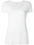 Majestic Filatures Scoop Neck T-shirt, Women's, Size: 3, White, Viscose/spandex/elastane