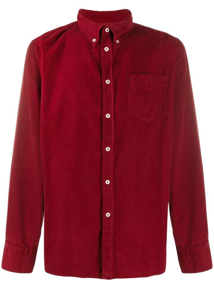 Universal Works Corduroy Shirt - Red