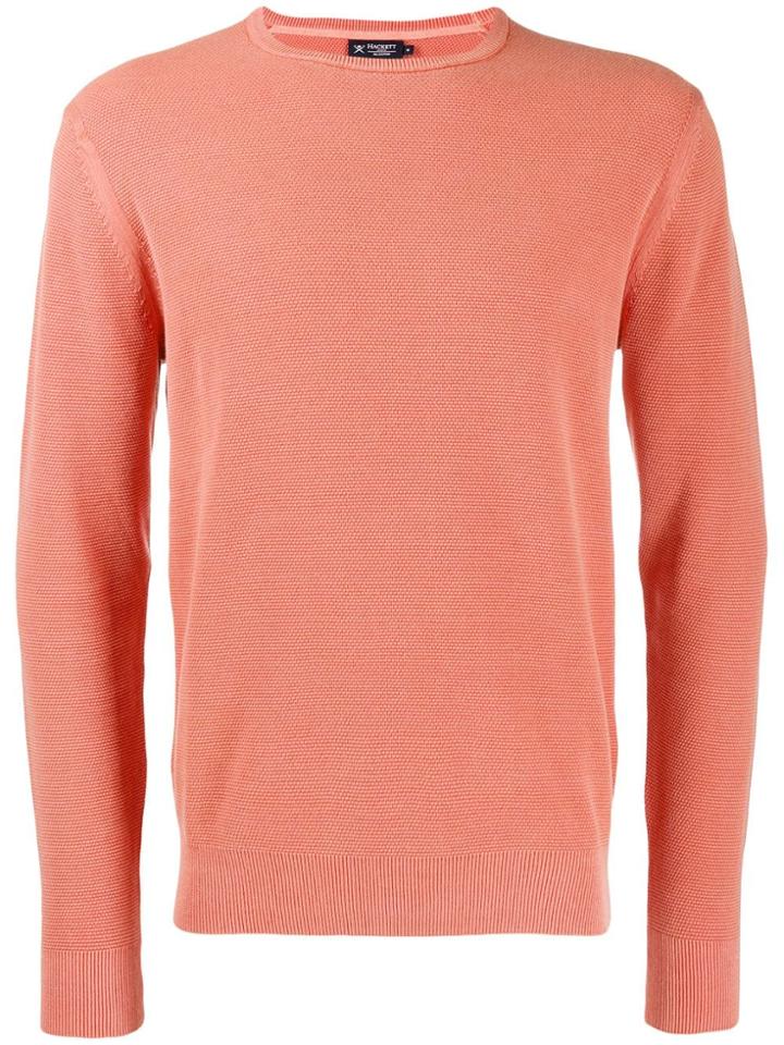 Hackett Gmd Textured Sweater - Orange