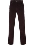 Brioni Classic Chino Trousers, Men's, Size: 42, Red, Cotton