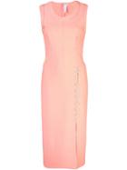 Yigal Azrouel Sleeveless Midi Dress - Pink