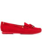 Michael Michael Kors Bow Detail Loafers - Red