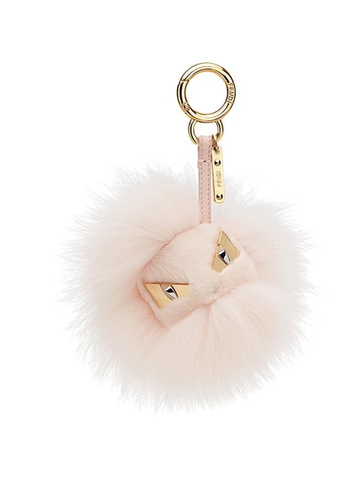 Fendi Bag Bugs Charm - Pink & Purple