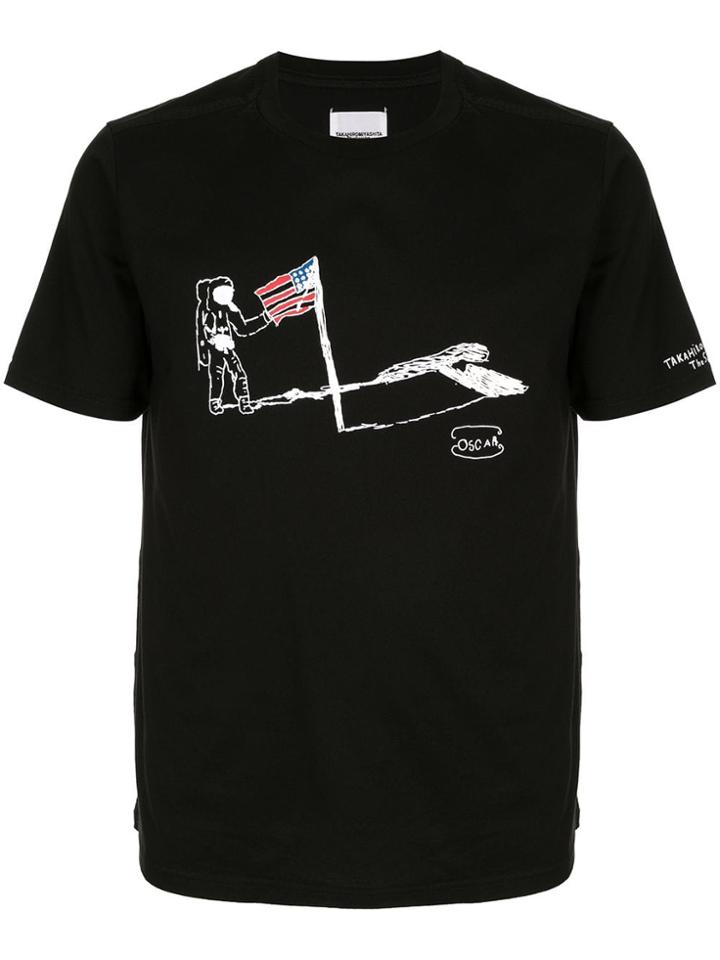 Takahiromiyashita The Soloist Space Graphic T-shirt - Black