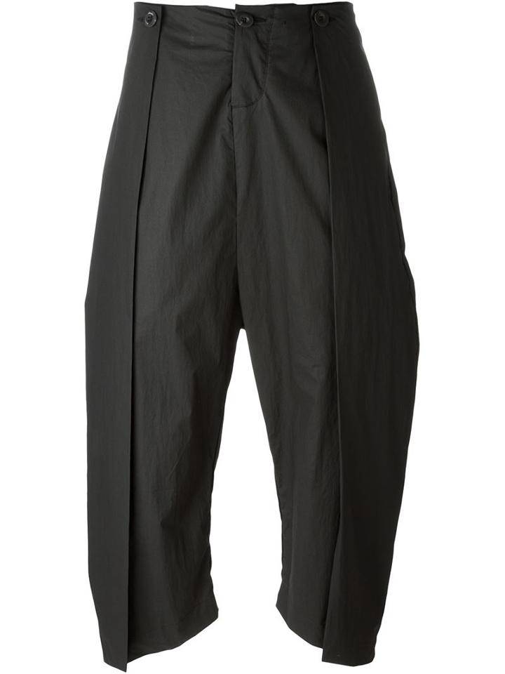 Lost & Found Ria Dunn Panelled Pants, Men's, Size: Xs, Black, Cotton/polyurethane