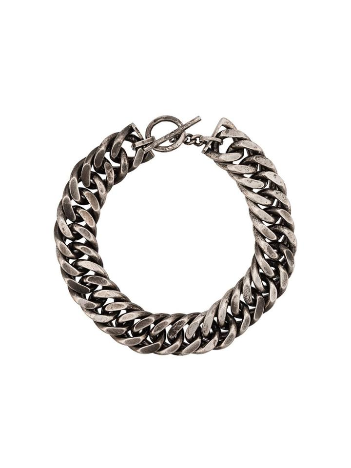 Ann Demeulemeester Chain Choker - Silver