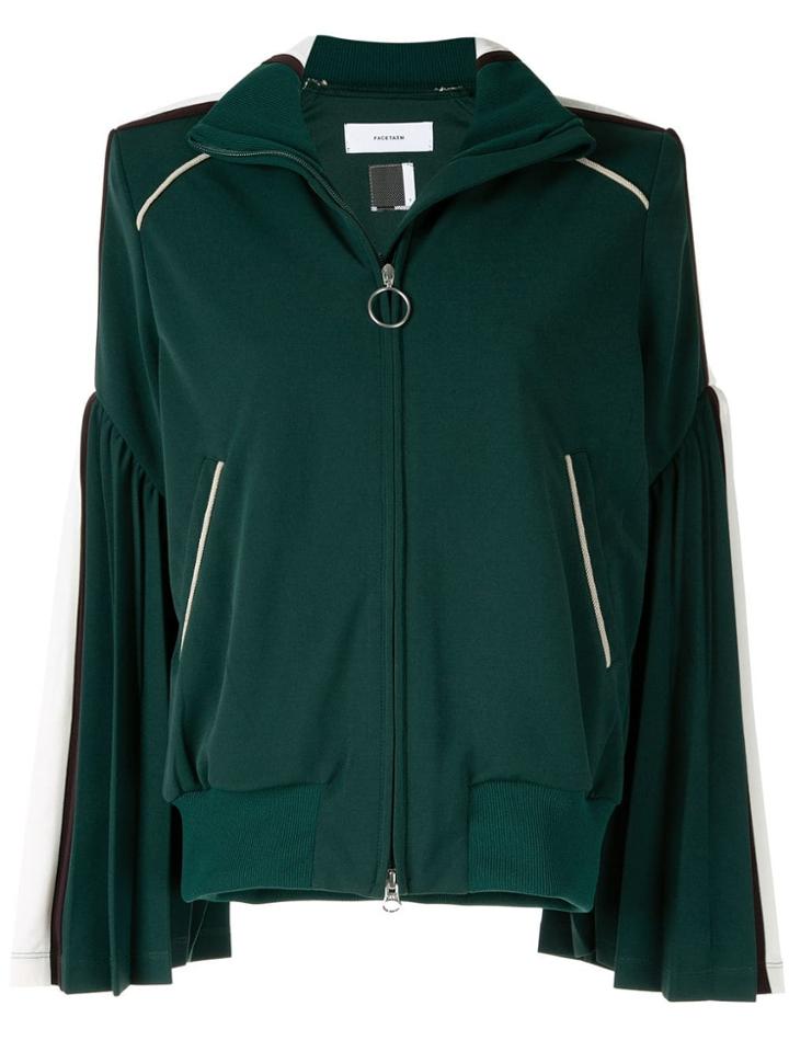 Facetasm Flared Sleeves Jacket - Green