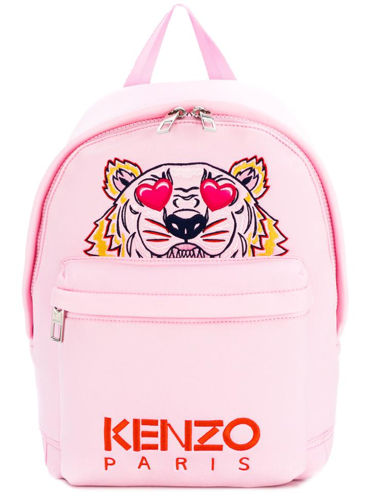 Kenzo Valentine's Day Capsule Tiger Backpack - Pink & Purple