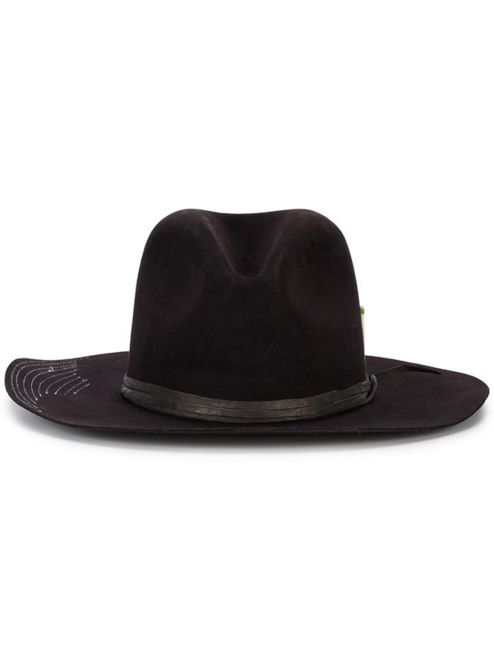 Nick Fouquet Black Tequila Sunset Fedora Hat