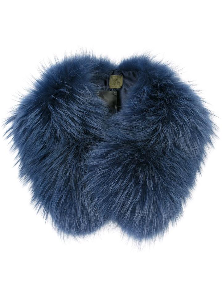Mr & Mrs Italy Fur Collar - Blue