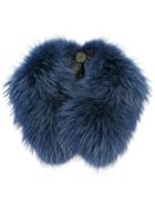 Mr & Mrs Italy Fur Collar - Blue