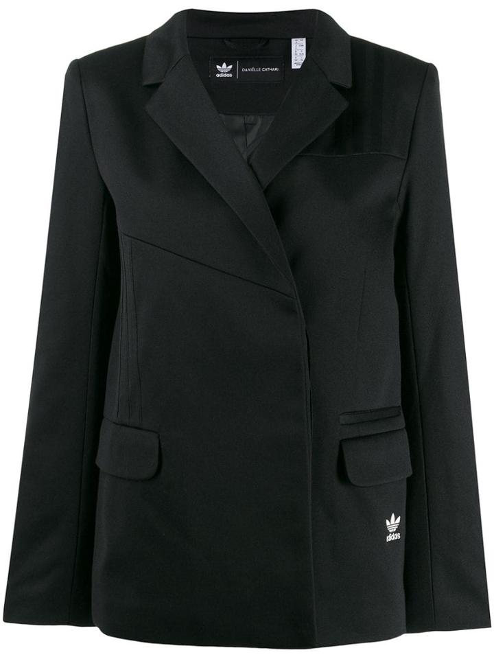 Adidas By Danielle Cathari Oversized Sporty Blazer - Black