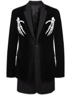 D.gnak Skeleton Blazer - Black