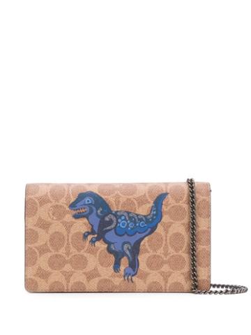 Coach X Zhu Jingyi Callie With Rexy Chain Clutch - Neutrals