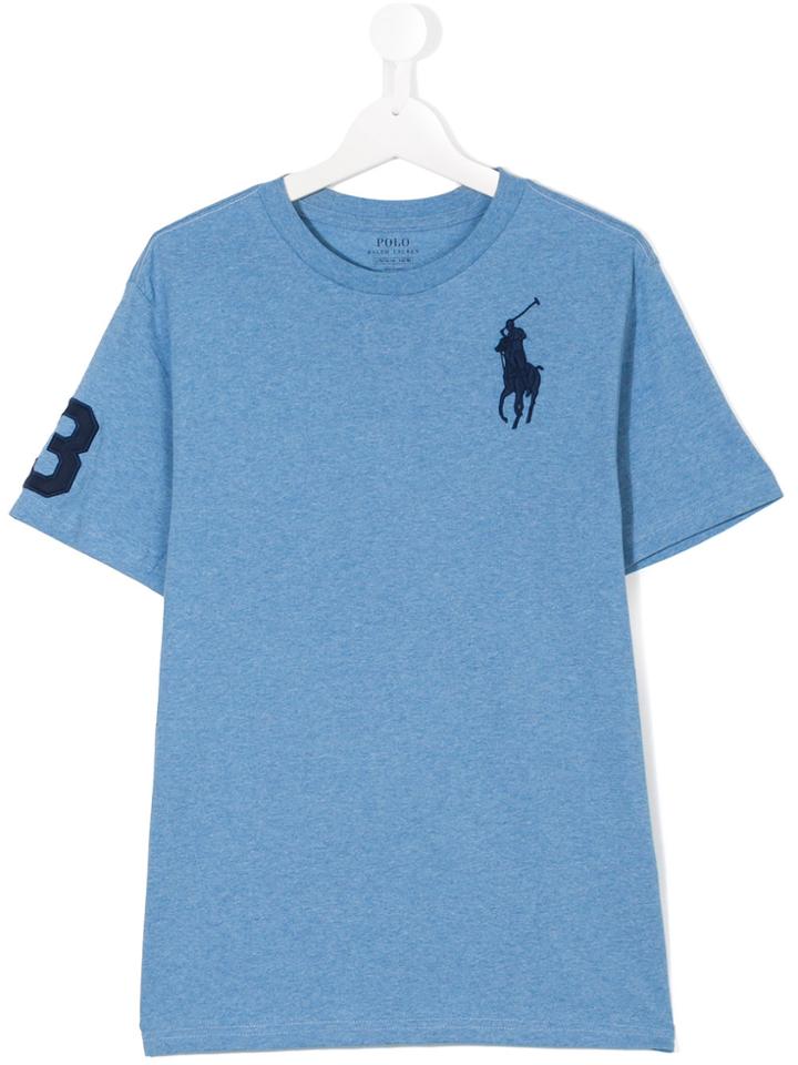 Ralph Lauren Kids Short Sleeve T-shirt - Blue