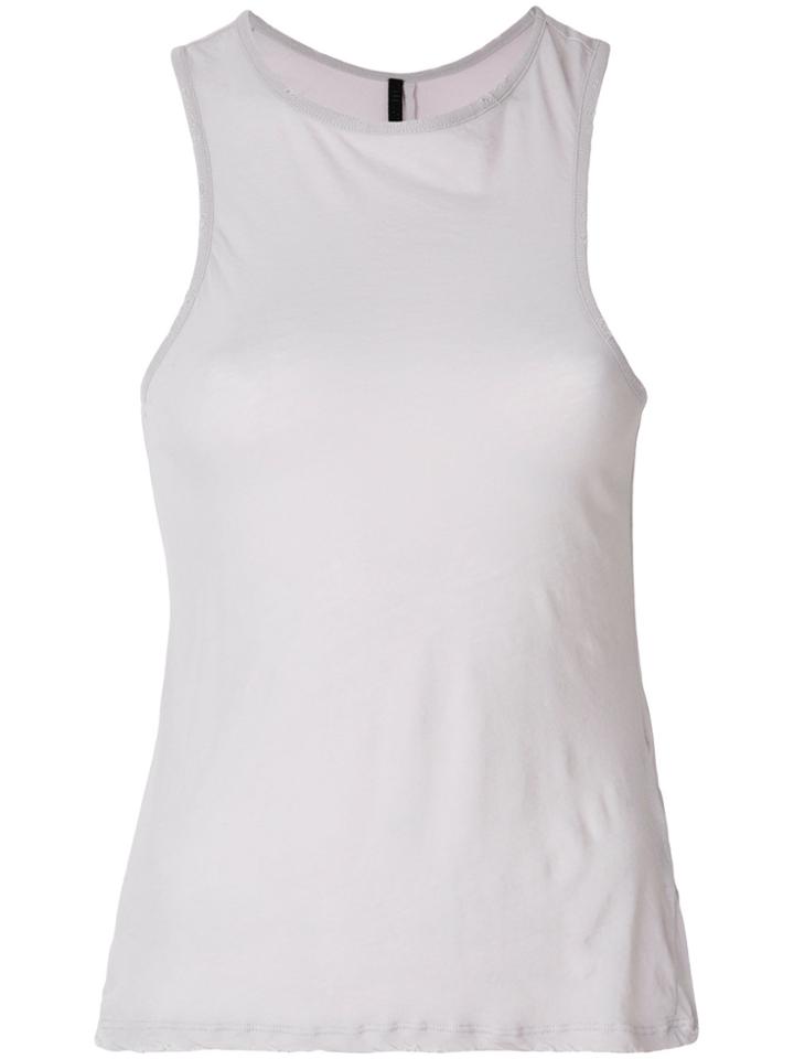 Unravel Project Racer Back Vest - Nude & Neutrals