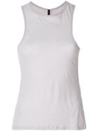 Unravel Project Racer Back Vest - Nude & Neutrals