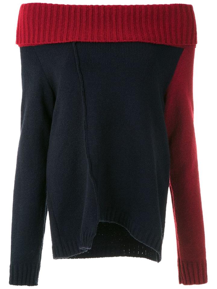 Mara Mac Knitted Asymmetrical Top - Black