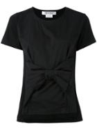 Comme Des Garçons Comme Des Garçons - Bow Front T-shirt - Women - Cotton - S, Black, Cotton