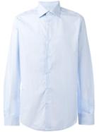 Fashion Clinic Classic Buttoned Shirt, Men's, Size: 42, Blue, Cotton