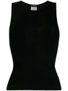 Chanel Vintage 2003's Knitted Tank Top - Black