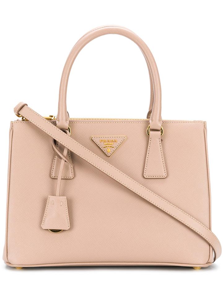 Prada Galleria Tote Bag - Pink & Purple