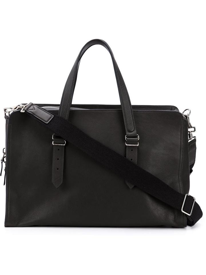 'hoyt' Tote, Men's, Black, Leather, Proenza Schouler