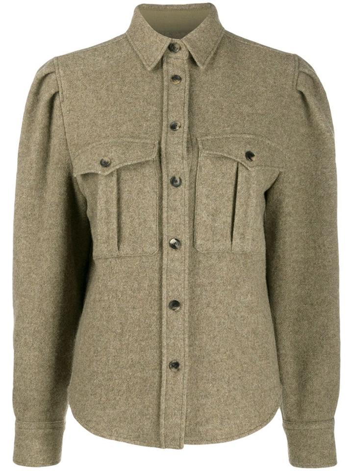 Isabel Marant Florrie Shirt - Green