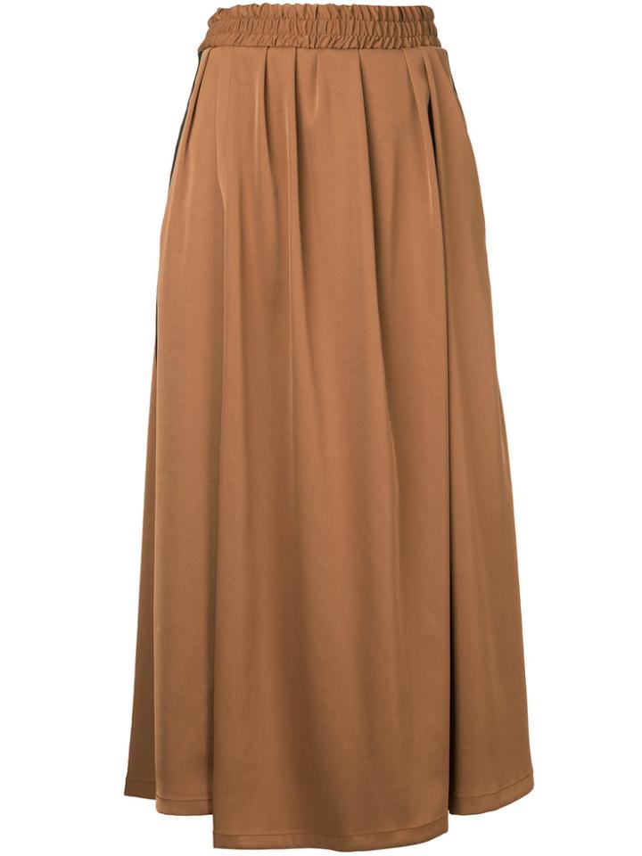 Maison Mihara Yasuhiro Wide-leg Flared Culottes - Brown