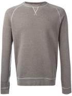 Barbour Garment Dyed Sweatshirt, Men's, Size: Medium, Brown, Cotton/polyester